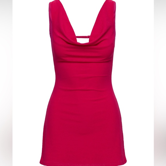 Princess Polly Killer Queen Cowl Mini Dress - Picture 4 of 5